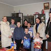 В ОАО «Туровский молочный комбинат» прошла традиционная рождественская благотворительная акция  