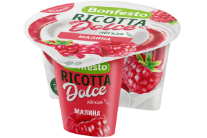 <span>Рикотта</span><br> <span>с наполнителем</span><br> <span>«Малина»</span>